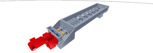 Heavy-duty screw conveyors