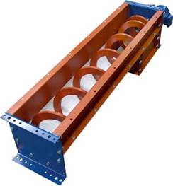 Shaftless screw conveyors